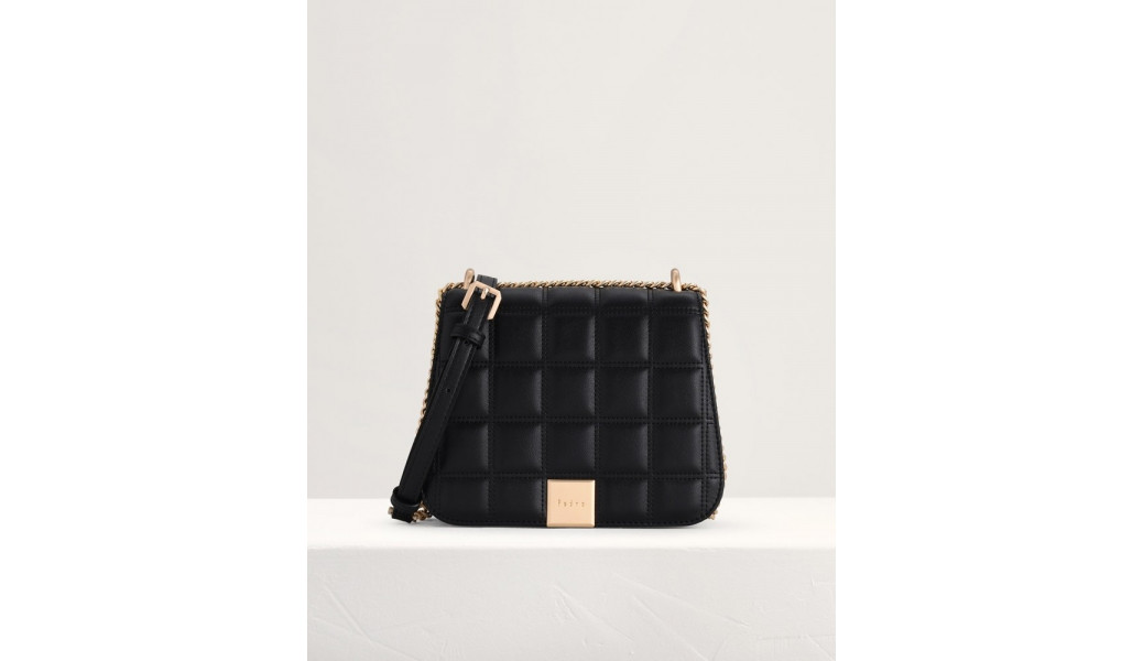 Quilted Shoulder Bag.