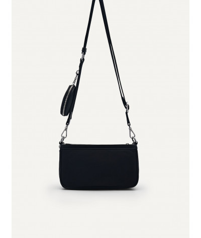 Pedro double outlet flap shoulder bag