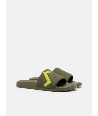 Embossed Rubber Sandals