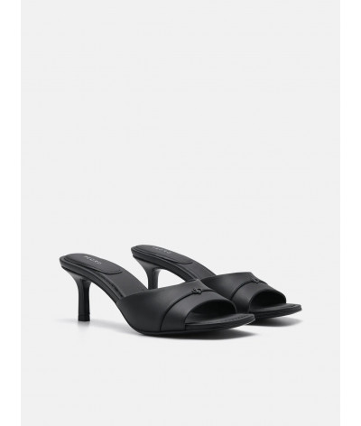 Wide-Band Heel Sandals