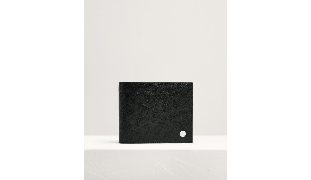 Embossed Leather Bi-Fold Wallet…